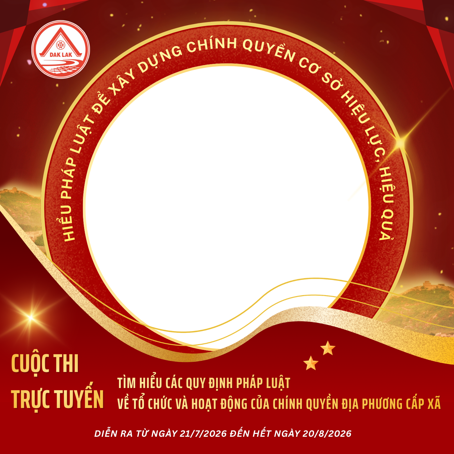 Hướng dẫn cài đặt Avatar hưởng ứng và tham gia Cuộc thi trực tuyến "Tìm hiểu các quy định pháp luật về tổ chức và hoạt động của chính quyền địa phương cấp xã"